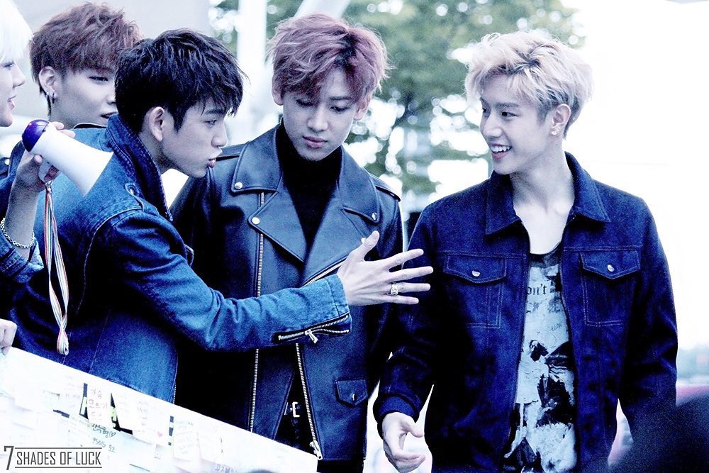 aunaunnaka's tweet photo. 151010 #마크 #GOT7 #Mark #Jonior #Bambam at Music Core Mini Fanmeeting 📣😜©7shadesofluck https://t.co/5Tzw71nDfY