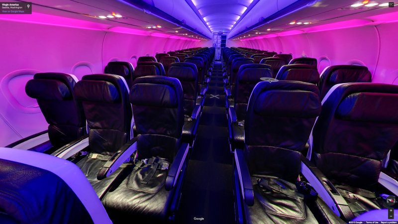 Virgin America Lets Prospects “Test Drive” Their Airplane Seat Via Google Street View… rtrsoftware.com/virgin-america…