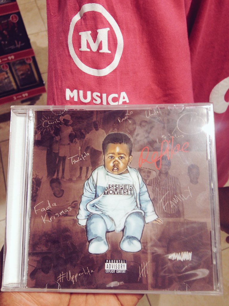 casspernyovest's tweet photo. Out stores nationwide!!! Are you getting yours today??... Let's go #TeamNyovest #Refiloe4Platinum https://t.co/1gqIe5G4dj