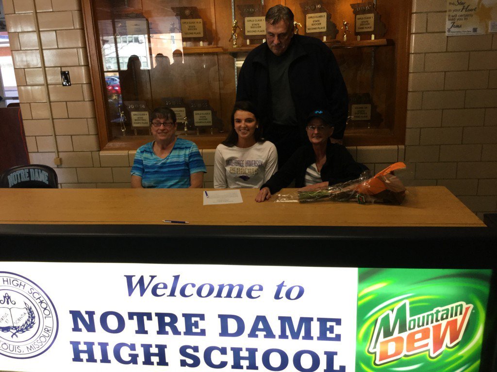 NotreDameRebels's tweet photo. New Story: Lowry Signs National Letter Of Intent with McKendree Softball https://t.co/9k85BUeY0M https://t.co/6Rskk3oFPi