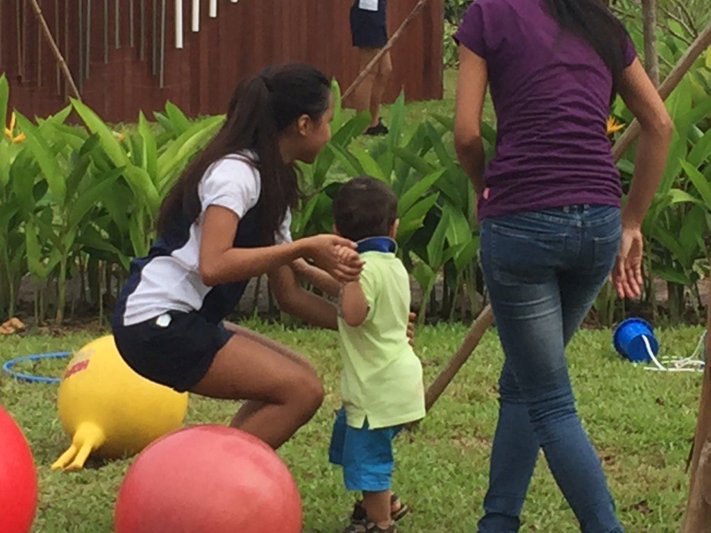 CISsingapore's tweet image. CIS secondary students volunteering at yesterday&apos;s Outdoor Discovery Centre opening. #CISAlpha