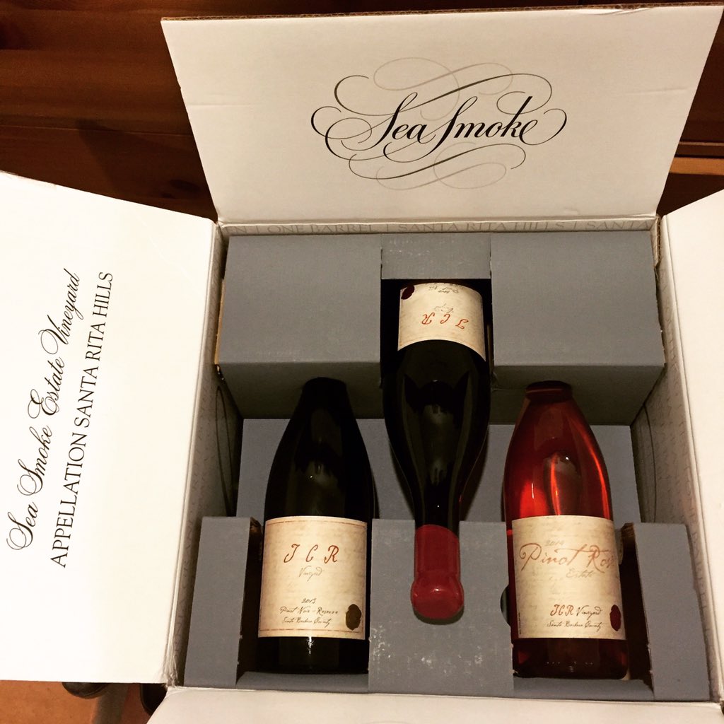 #Seasmoke makes great boxes for moving #JCRVineyard wines.