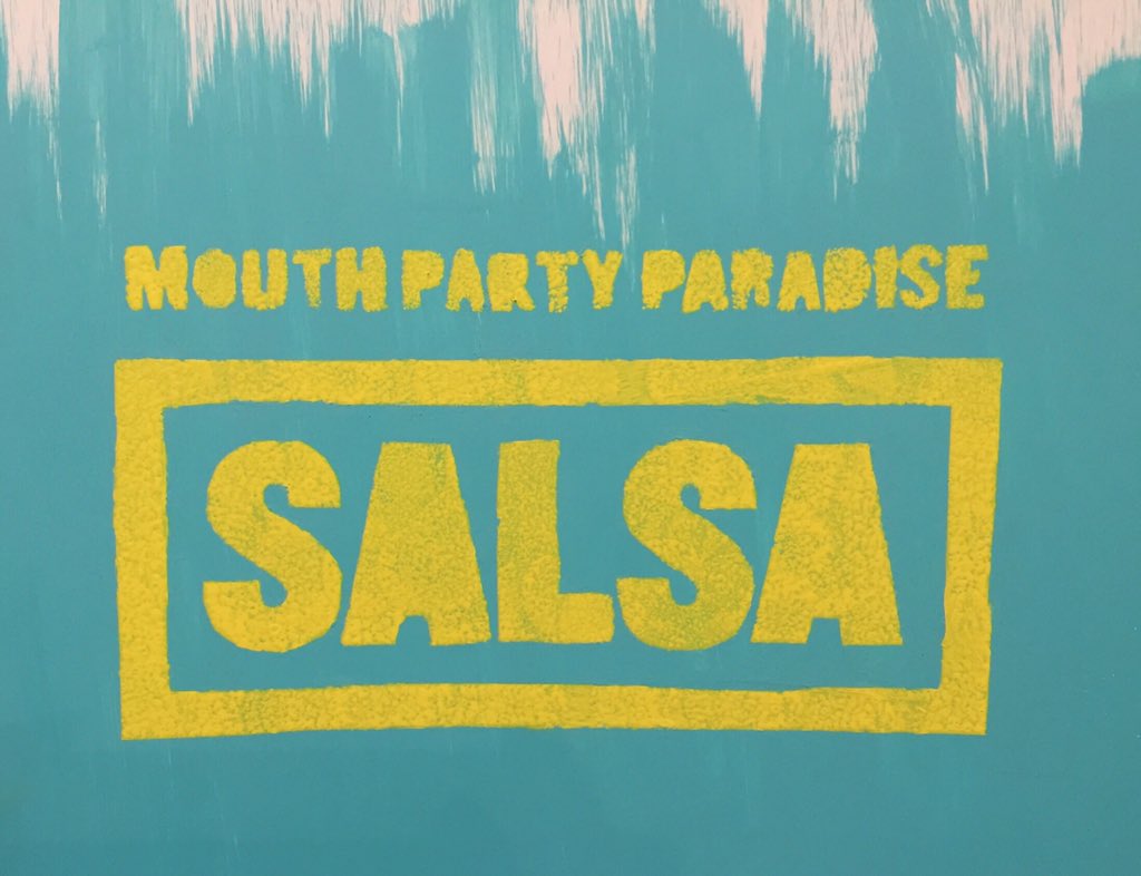 mppsalsa's tweet photo. Sneak peak of our poster! We will post more of our progress so stay tuned &amp; give us a shoutout to win a Hawaiian lei https://t.co/jsIjuyQB76