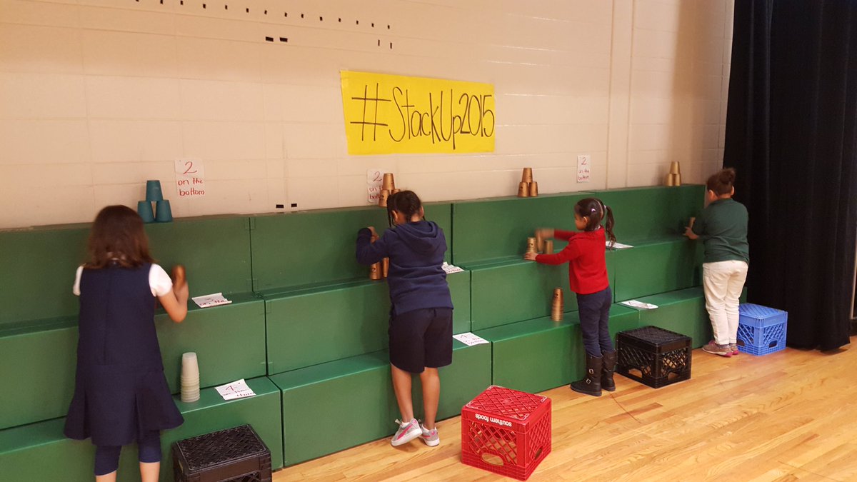 BCE_PE's tweet photo. 2nd gr had a blast during our #StackUp2015 https://t.co/nlFfzXaiq2