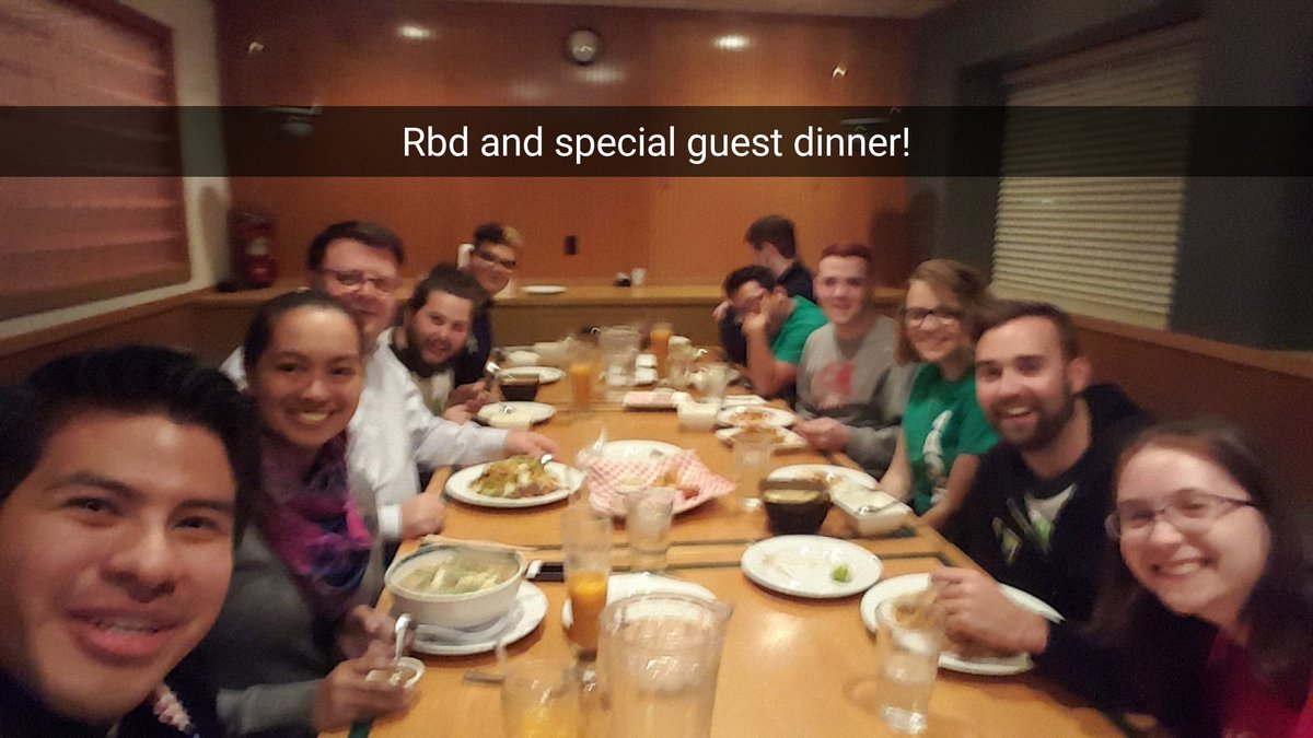 PACURH's tweet photo. Dinner the night before with special guests! #ocmandpacurh #pacurh2015 #ComeFlyWithUs https://t.co/Q1yDDyN9AB