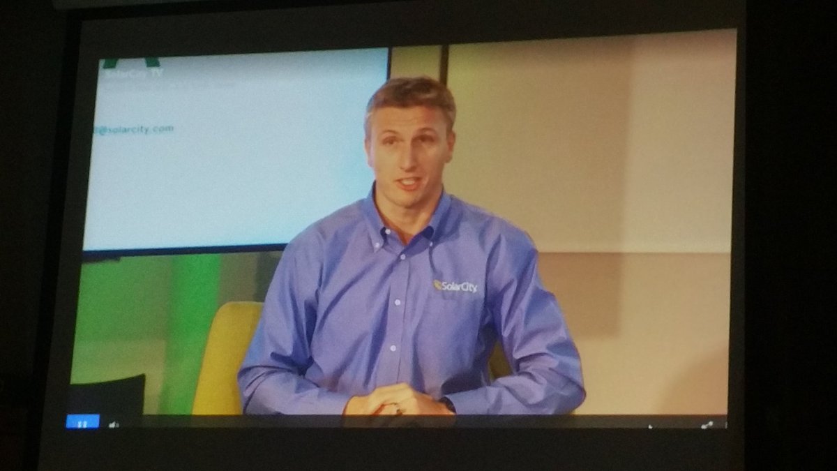 shirleybeegee's tweet photo. Lyndon Rive @solarcity town hall: "We have some amazing leaders, like @JerryBrownGov." #SwitchToClean @JonCarsonOFA https://t.co/kagavQDgo4