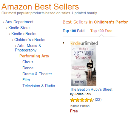 UPrushUPdrift's tweet photo. MT @MoonlightReader: Look who was #1 last night! @ZarkWriting The book is still #free!  https://t.co/IOkGfBXyDJ https://t.co/byZF2b7rEx