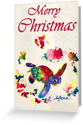 SeaturtleAlexa's tweet photo. Have you order your Christmas Cards yet? Check these out on @Redbubble!https://t.co/Eu56CGOTdq https://t.co/crwj58wxPZ