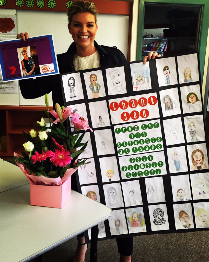 Fyans Park Primary School, a pleasure visiting you today to talk TV. Thank you for my amazing gifts!  <a href="/34fpps/">Grade 3/4 Fyans Park</a>