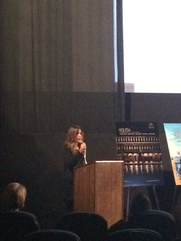 CineItaliaStyle's tweet photo. Camilla Cormanni of #lucecinecitta introducing the 11th edition of #cis15! #AFIFEST #americancinematheque # https://t.co/WB37mj3CsC