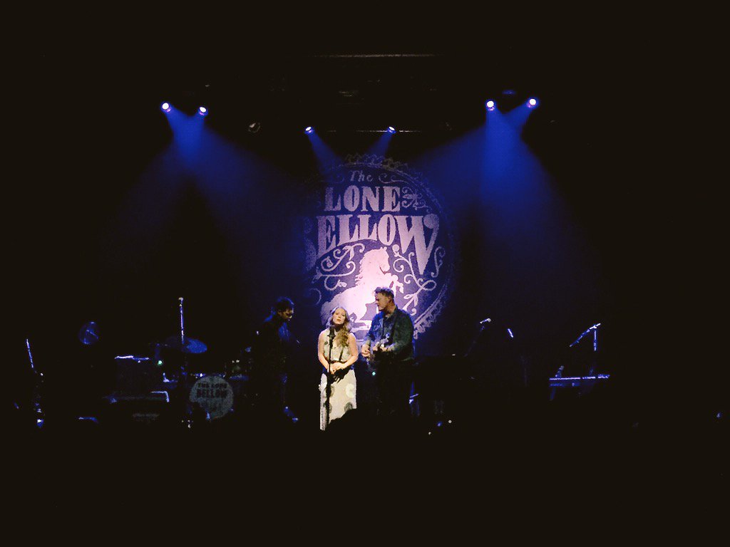 PledgeMusic's tweet photo. Melty harmonies will leave you all kinds of emotional @TheLoneBellow #pledgeonthescene https://t.co/5vW51xUthW