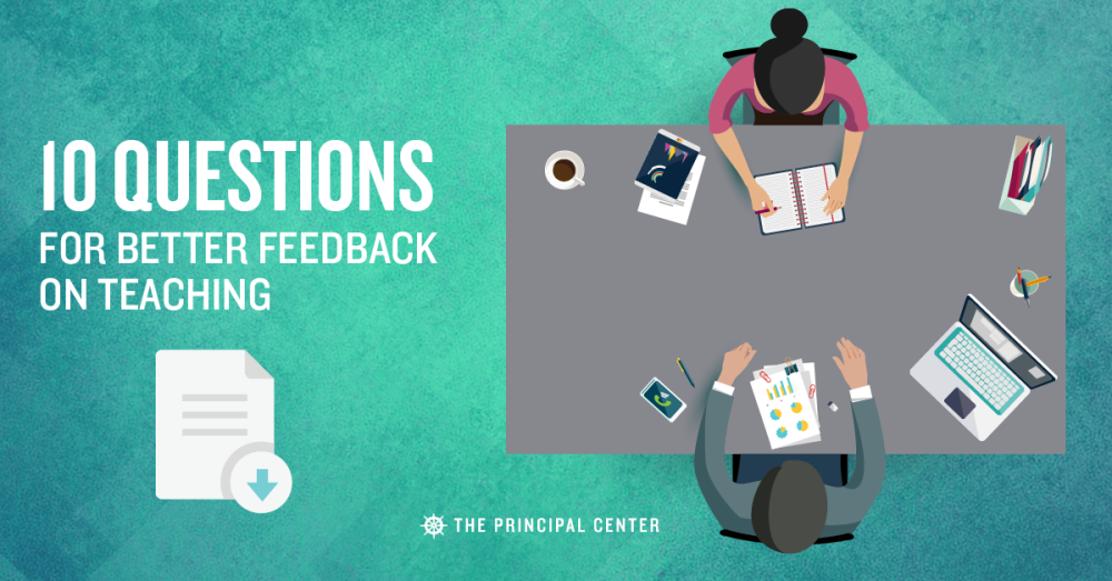 eduleadership's tweet photo. Download this PDF: 10 Questions for Better Feedback https://t.co/AEhh5DvjIU https://t.co/CBfCts9t40