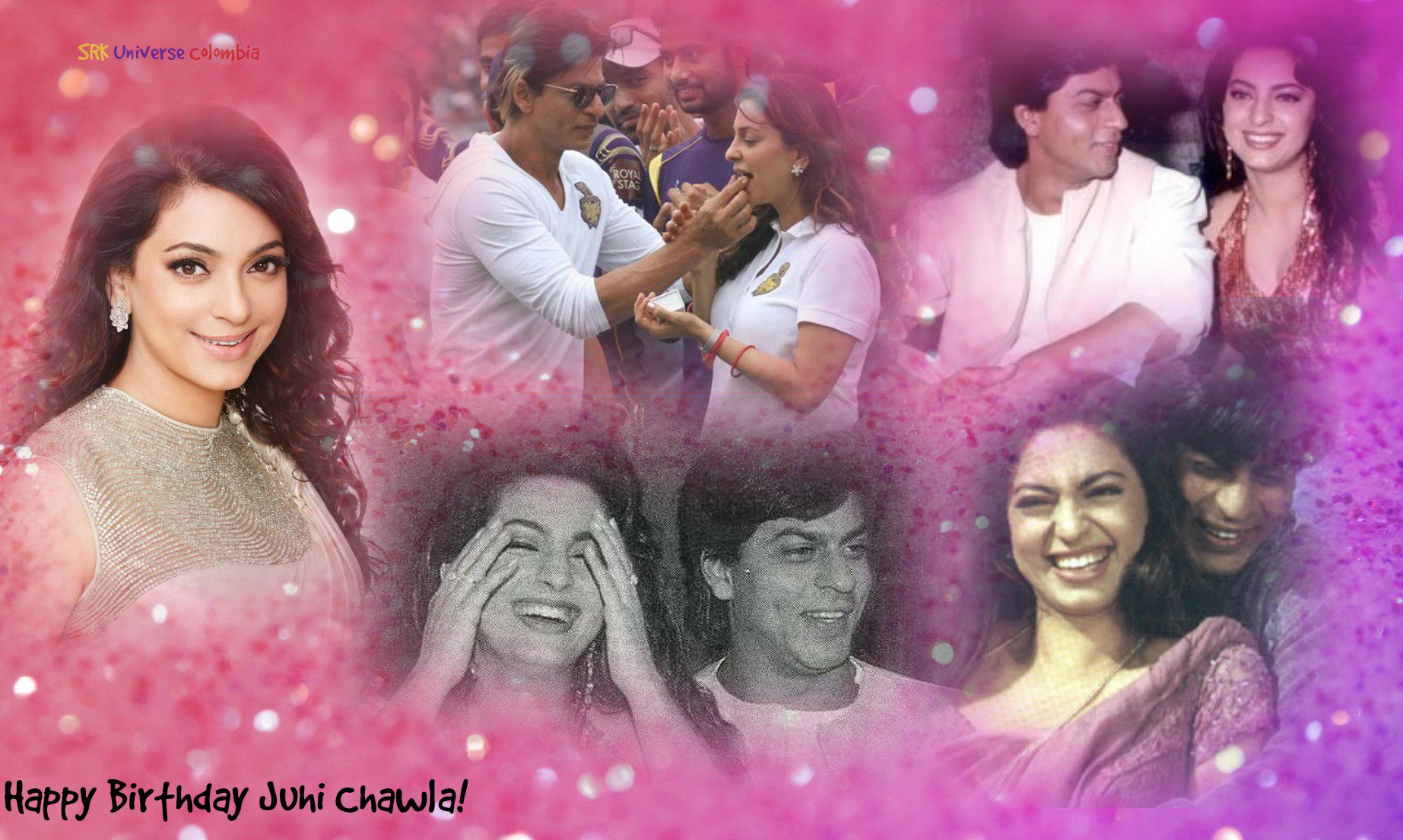 From Colombia we wish a wonderful birthday for the amazing actress Juhi Chawla!

Happy Birthday Juhi Chawla. 