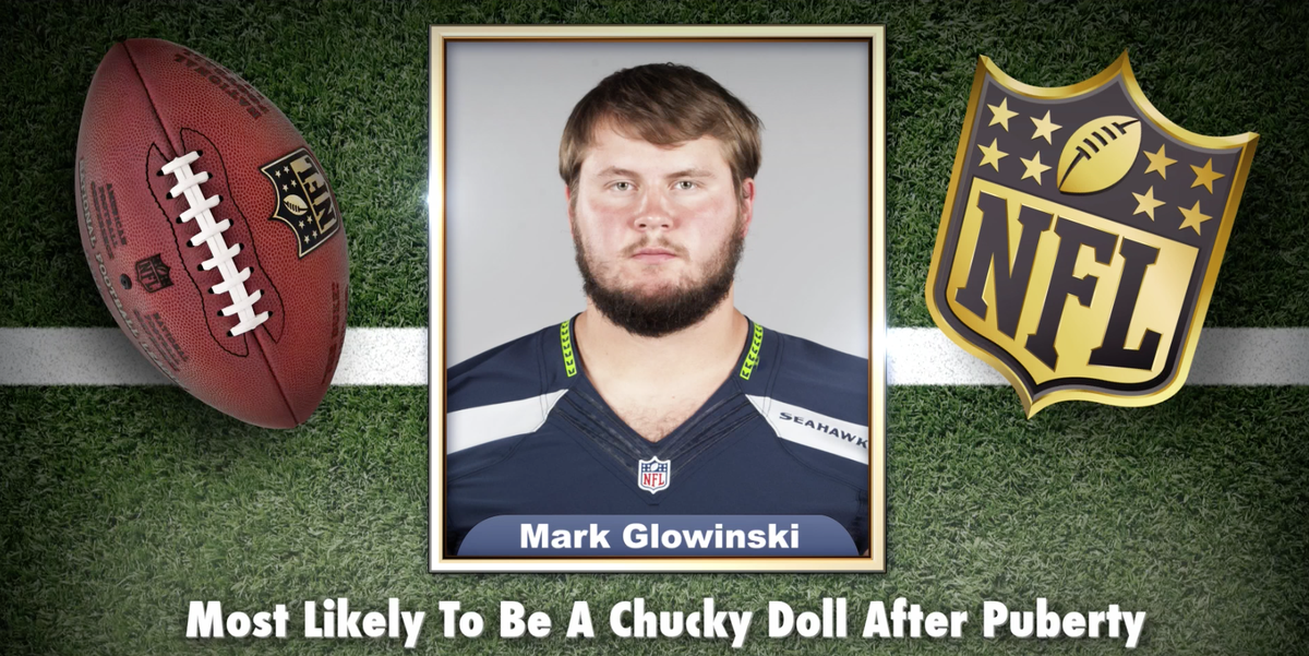 FallonTonight's tweet photo. “Most Likely To Be A Chucky Doll After Puberty” #FallonTonight https://t.co/WHo6iKHQHH