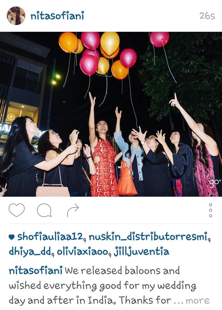 PuputAlfa's tweet photo. Repost. Bridal shower,,,happily ever after for @nitasofiani @vinrana1986 https://t.co/pGtDmZ7N0R