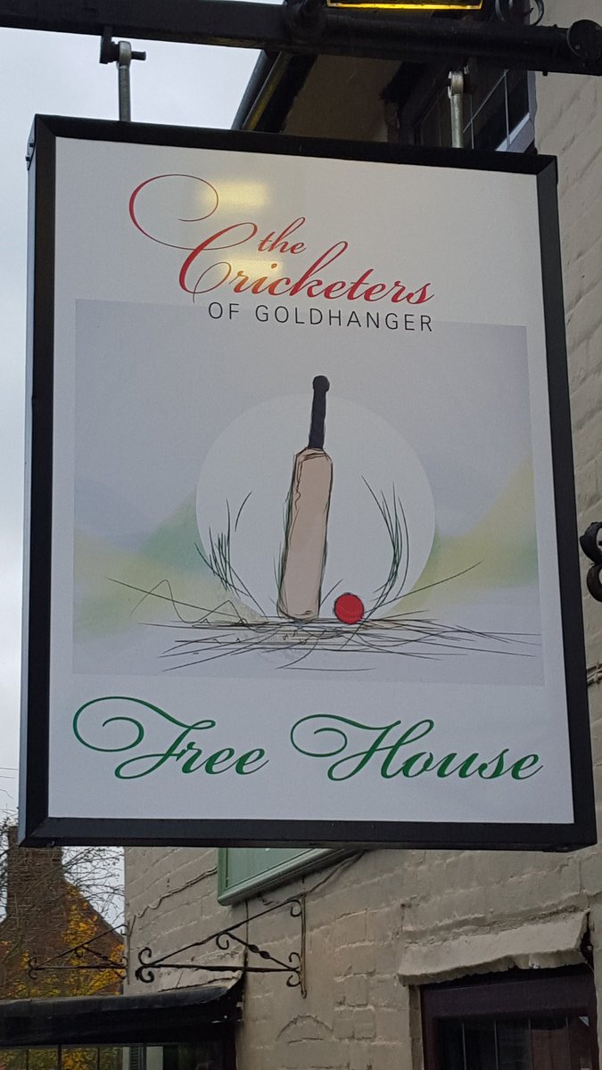 TheCricketers33's tweet photo. Our new #sign from #signmasters of #chelmsford #signmasters #food #pubfood https://t.co/5YGmQzlhy6