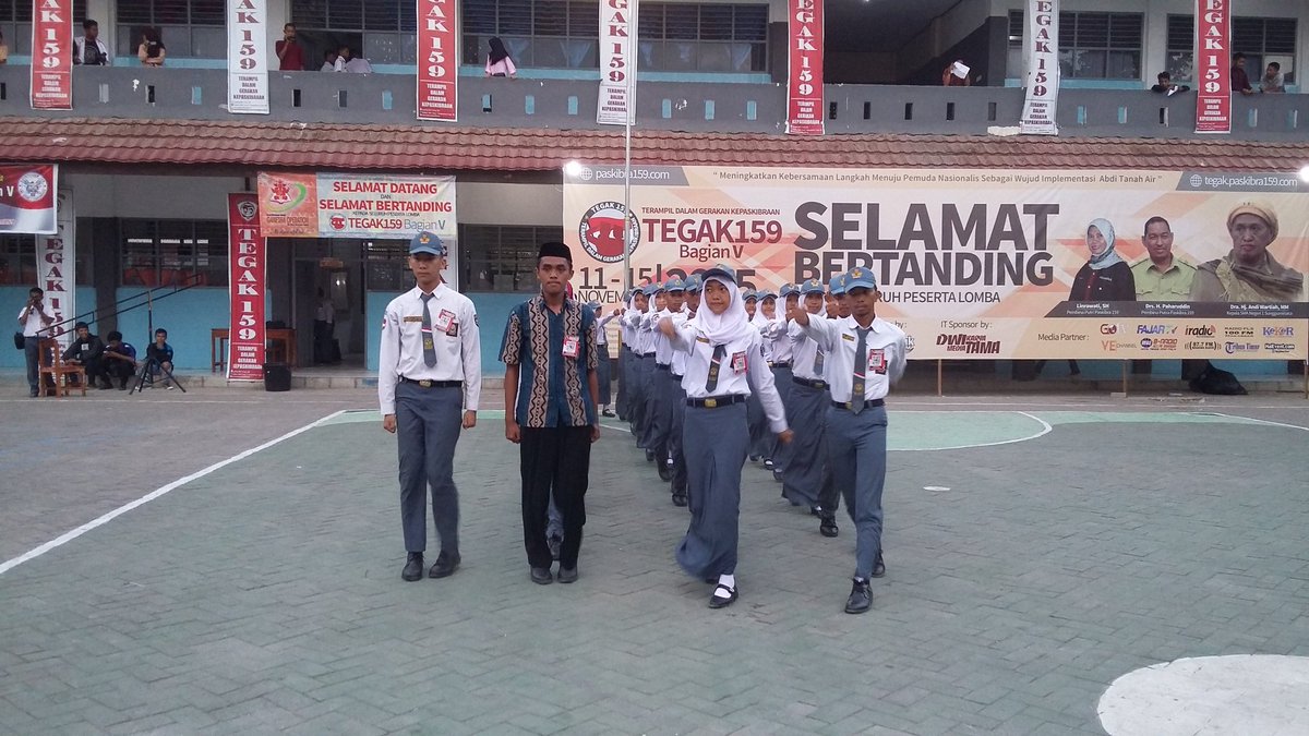 Tegak_159's tweet photo. #LTUS dari SMAN 14 Makassar #Tegak159BagianV @paskibra159 https://t.co/en9uWpKM3y