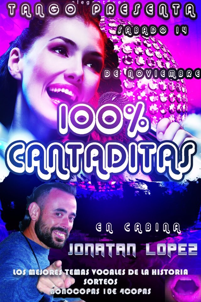 DISCOBARTANGO's tweet photo. DISCO BAR TANGO... SÁBADO 14 DE NOVIEMBRE... TE ESPERAMOS.... https://t.co/g62uug74FQ