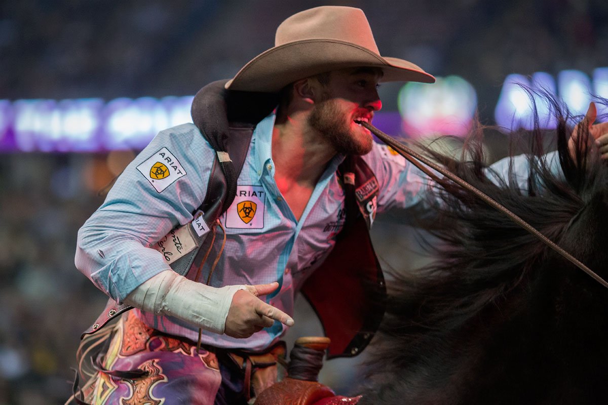 Congrats to <a href="/calebrbennett/">Caleb Bennett</a> for the win tonight on a heck of a 88 point ride! #CFR42 #yegevents #yeg