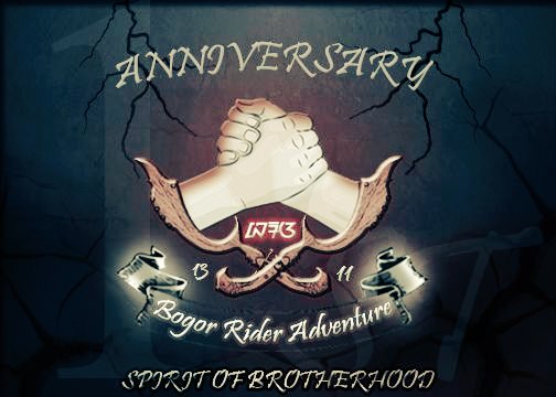 Happy 1st Anniversary <a href="/BRA_riders/">BogorRidersAdventure</a> smoga kita ttp solid, sukses kdepan'a dan terus coba  mngepakkn sayap lbh jauh lg.
