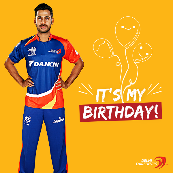 A very Happy Birthday to Manoj Tiwary. & Congratulations on all the good work as Captain in 