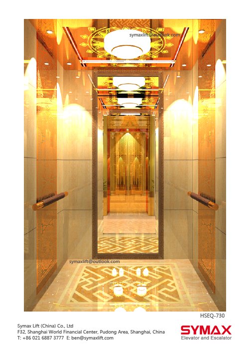 Luxury cabin decoration for Passenger elevator - Symax Lift (China) Co., Ltd.