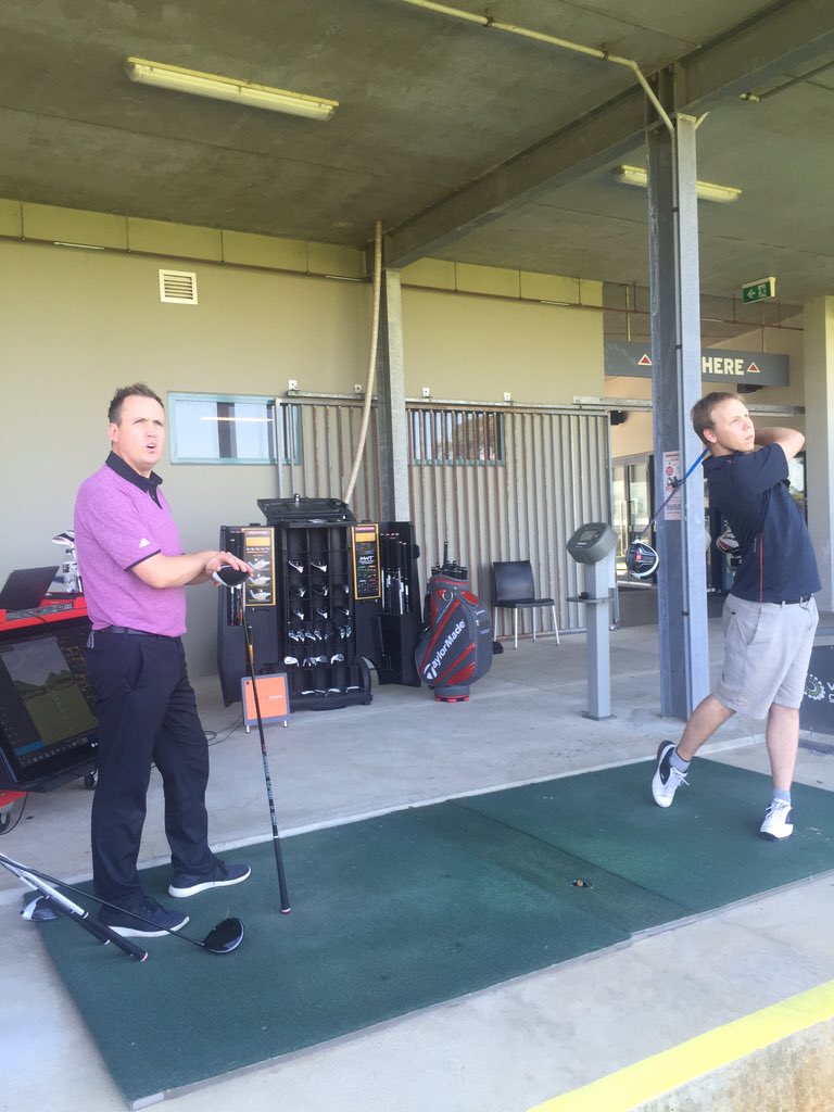 TaylorMade_Lab's tweet photo. At #WembleyGolfCourse in Perth for the @TaylorMade_Lab fitting day.. #M1 continues to impress - my face says it all! https://t.co/DXe5KxdCn4