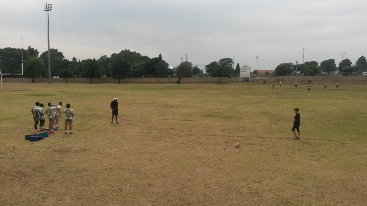 Last session for <a href="/zimsevens/">Zimbabwe 7's Rugby</a>  underway before we play tomorrow in #africa7s chasing the olympic dream.