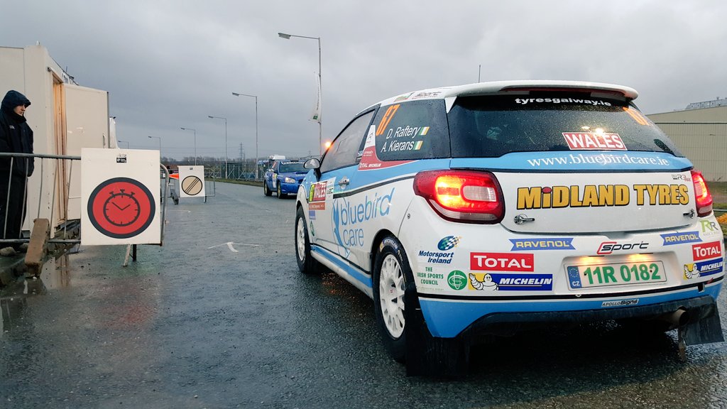 Wishing <a href="/Dean_Raftery/">Dean Raftery</a> &amp; <a href="/ArthurKierans/">Arthur Kierans</a> all the best in <a href="/BluebirdCare_IE/">Bluebird Care IE</a> <a href="/JuniorWRC/">WRC_Junior</a> Citroën DS3 R3 Max <a href="/WalesRallyGB/">OfficialRallyUK</a>