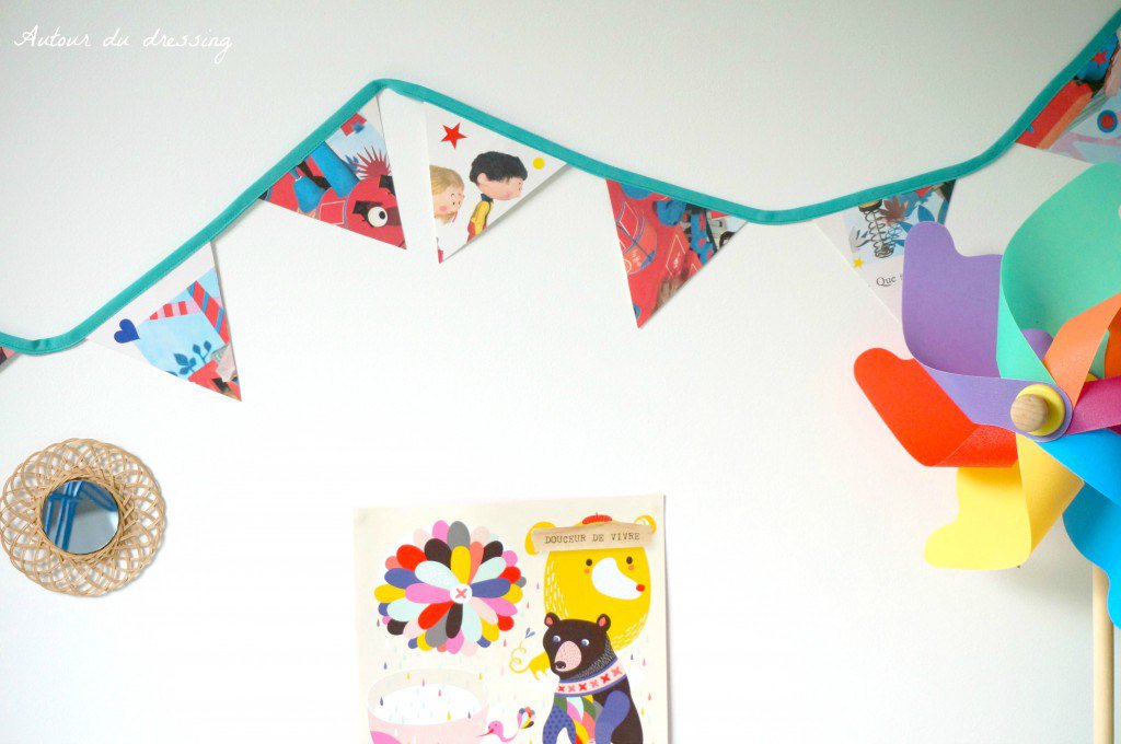 biotifulworld's tweet image. Guirlande de fanions vintages “Le manège enchanté” autourdudressing.com/guirlande-fani…