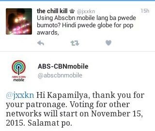 WeLoveJaDine's tweet photo. JaDines, ihanda na ang mga simcards
On Nov 15, u may start voting using other networks at the Popawards
#OTWOLSecret https://t.co/klX818NnIE
