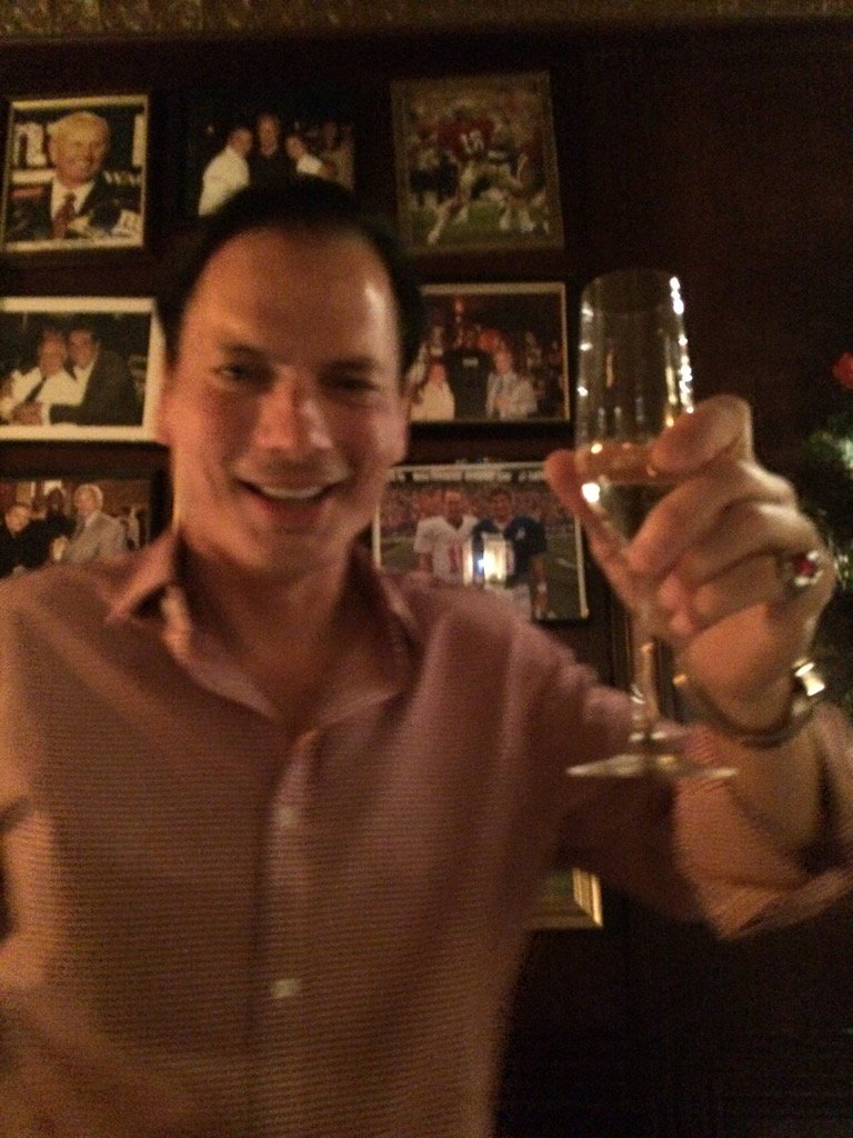 A smile &amp; toast to <a href="/ericwonderland/">Rico Simonini</a> at his birthday celebration at Raos in Hollywood with <a href="/iamluisalee/">theluluv</a>