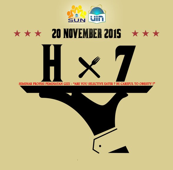 H-7 seminar peminatan gizi uin syarifhidayatullah jakarta, 
#foodpreferences
#semprofgizi2015
#obesity
