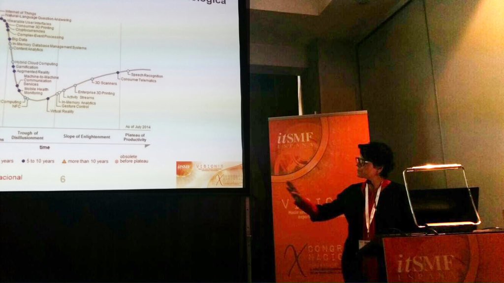 MarybelJymenez's tweet photo. Un placer haber participado en #Vision15 @itsmfes hablando sobre el apasionante universo #IoT #ehealth @ExecutiveTIC https://t.co/mwhmZEmgjP
