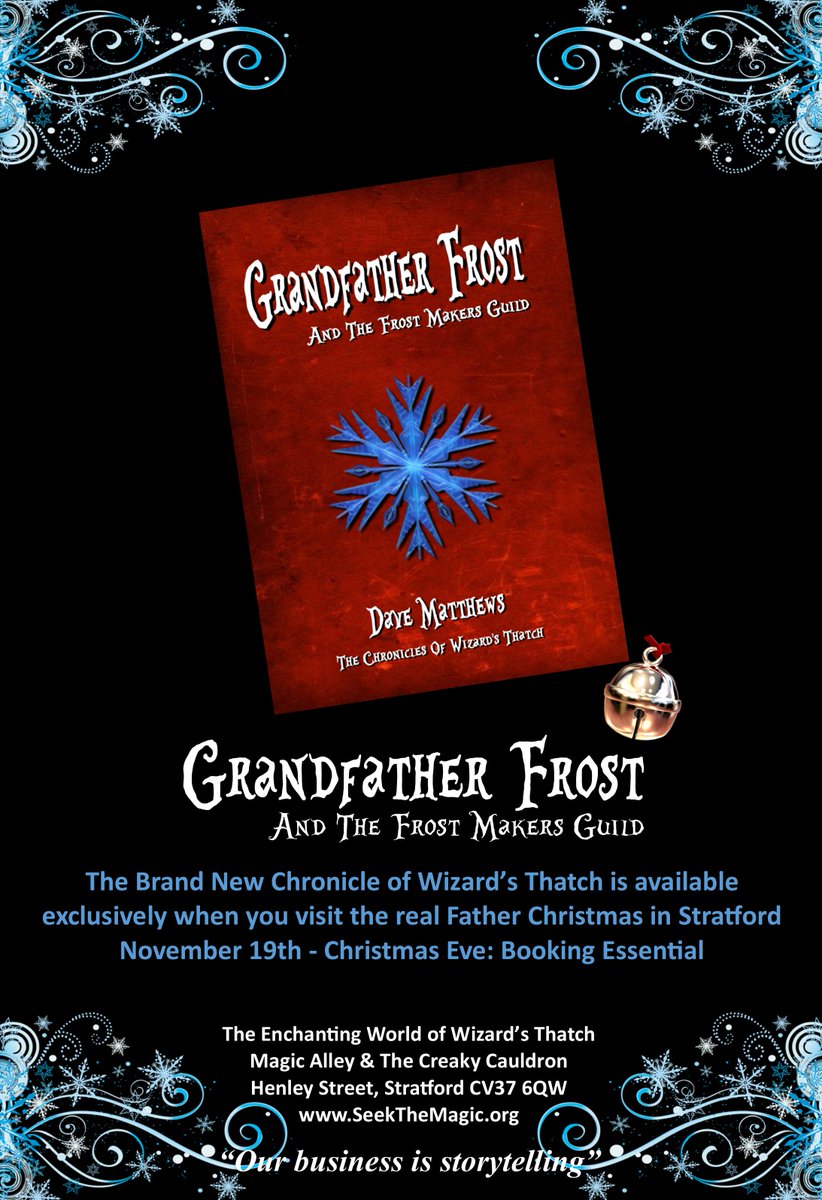 SeekTheMagicOrg's tweet photo. Every visitor to #FatherChristmas between 19 Nov &amp; 24 Dec will get a copy of GrandfatherFrost #ChristmasIsForSharing https://t.co/MiyrCriryS