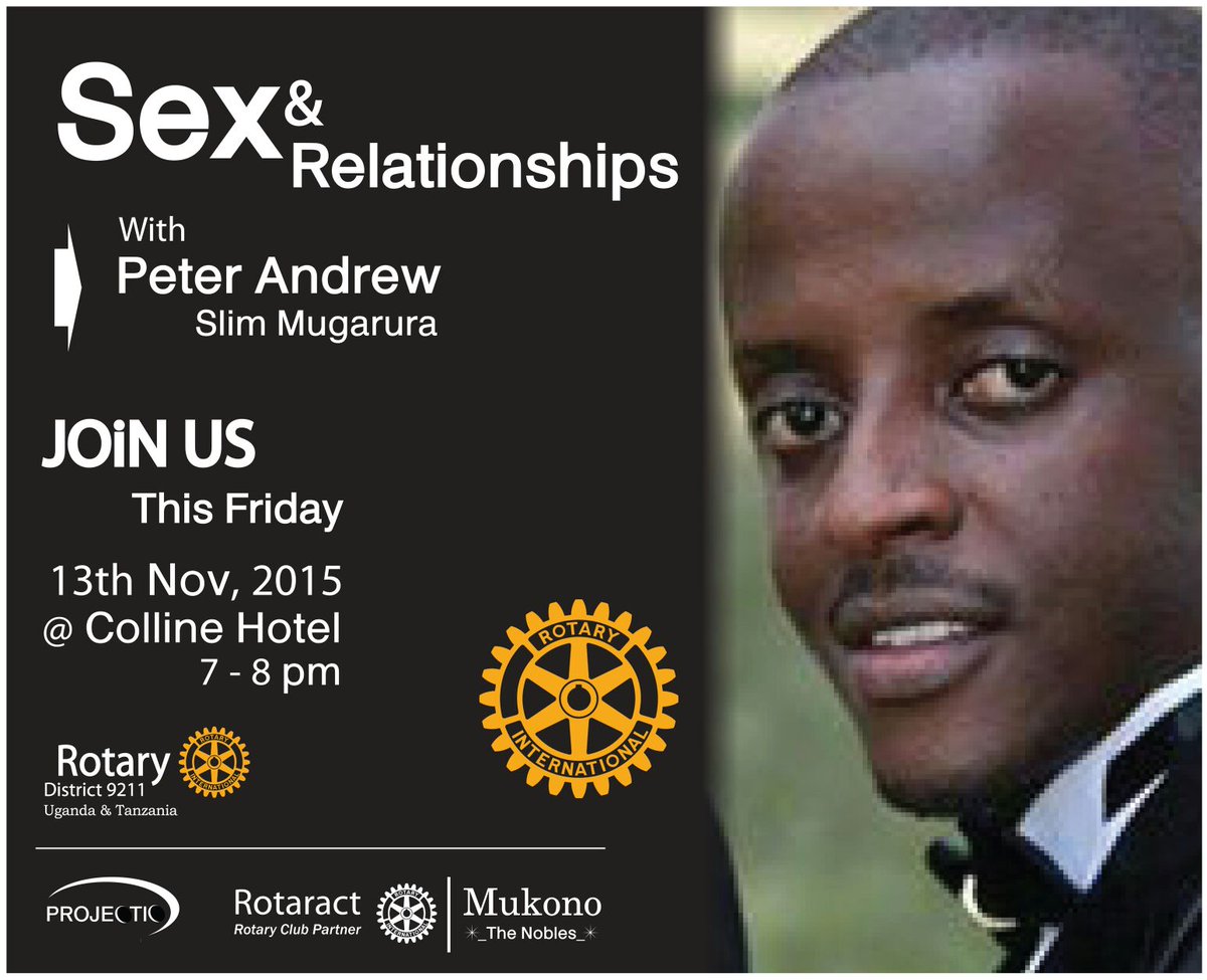 RotaractMukono's tweet photo. @RtcMakindye @RctKyambogo @RotaractKampala @ROCK_Kampala @Muggarura @rotaract256 Please join us today #Sex&amp;Relations https://t.co/JBLJSfQuyr