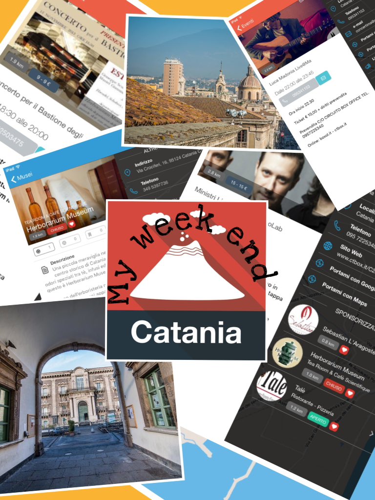 MyCataniaApp's tweet photo. #Visite al @monasteroCT , @iMinistri live, visite al @CT_LivingLab e molto altro. 
Tutto il week end su #mycatania. https://t.co/ez8QJGMSOv