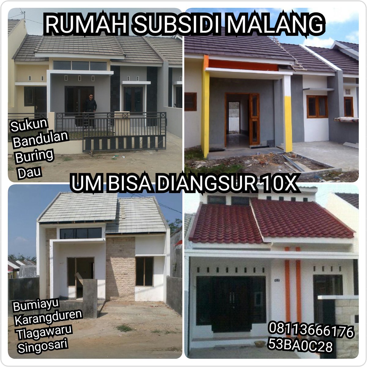 Rumah_MLG's tweet photo. Dijual Rumah Subsidi Murah Kota Malang. @jubelmalang 
#propertimalang #malangproperty #malangproperty #inforumah https://t.co/FI5JVZxfKh