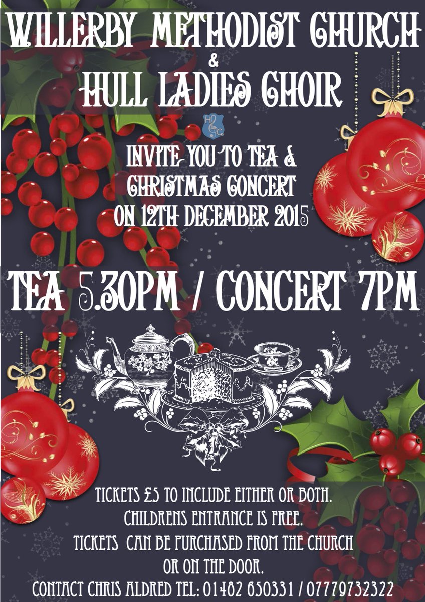 Christmas tea &amp; concert