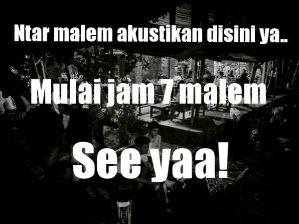 Ntar malem ada akustik ya gais! Yuk nyusu, nogkrong sambil jamming.. #Akustik #SUSUKU #Cafe #FreshMilk #Ungaran