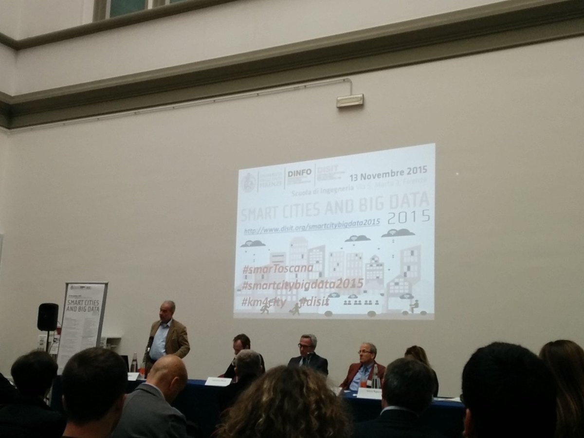 LCIMICC's tweet photo. Evento #SmartCities and #BigData @UNI_FIRENZE #smarToscana #smartcitybigdata2015 #disit @paolonesi https://t.co/TdNxSsHvLn