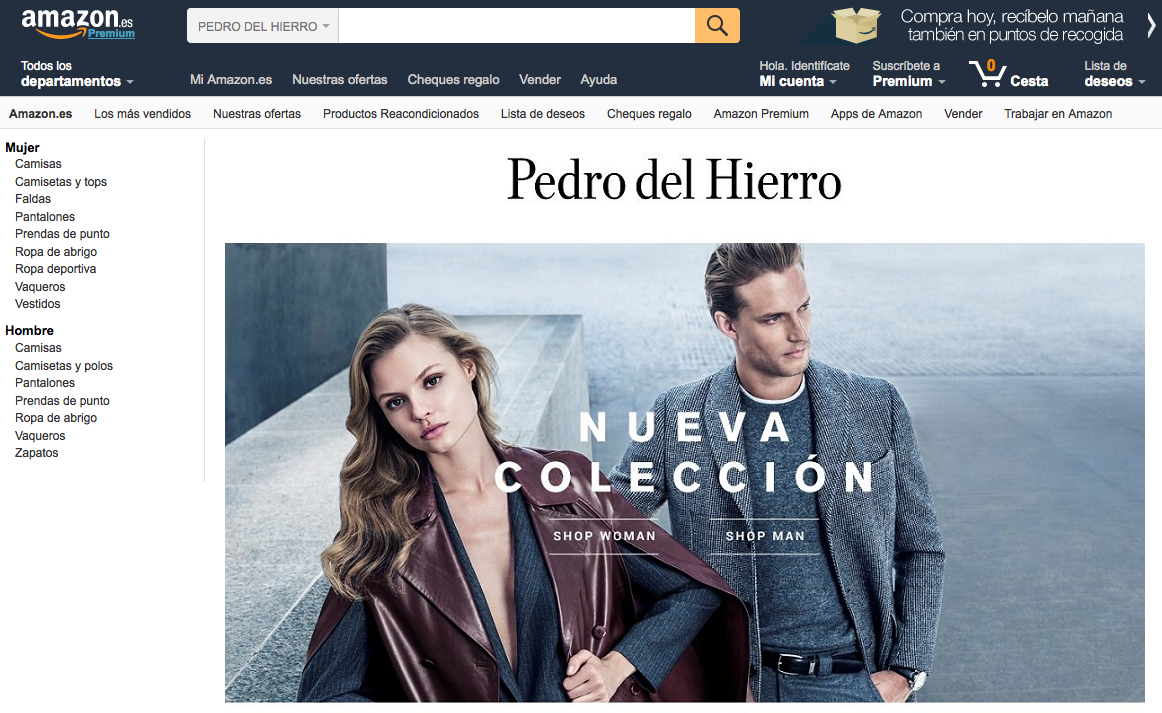 Maxpho_ES's tweet photo. Se suman a @AmazonESP las tiendas Cortefiel, Women's Secret, Sprinfield y Pedro del Hierro https://t.co/U57TzPue3a https://t.co/MrFWYzuVZE