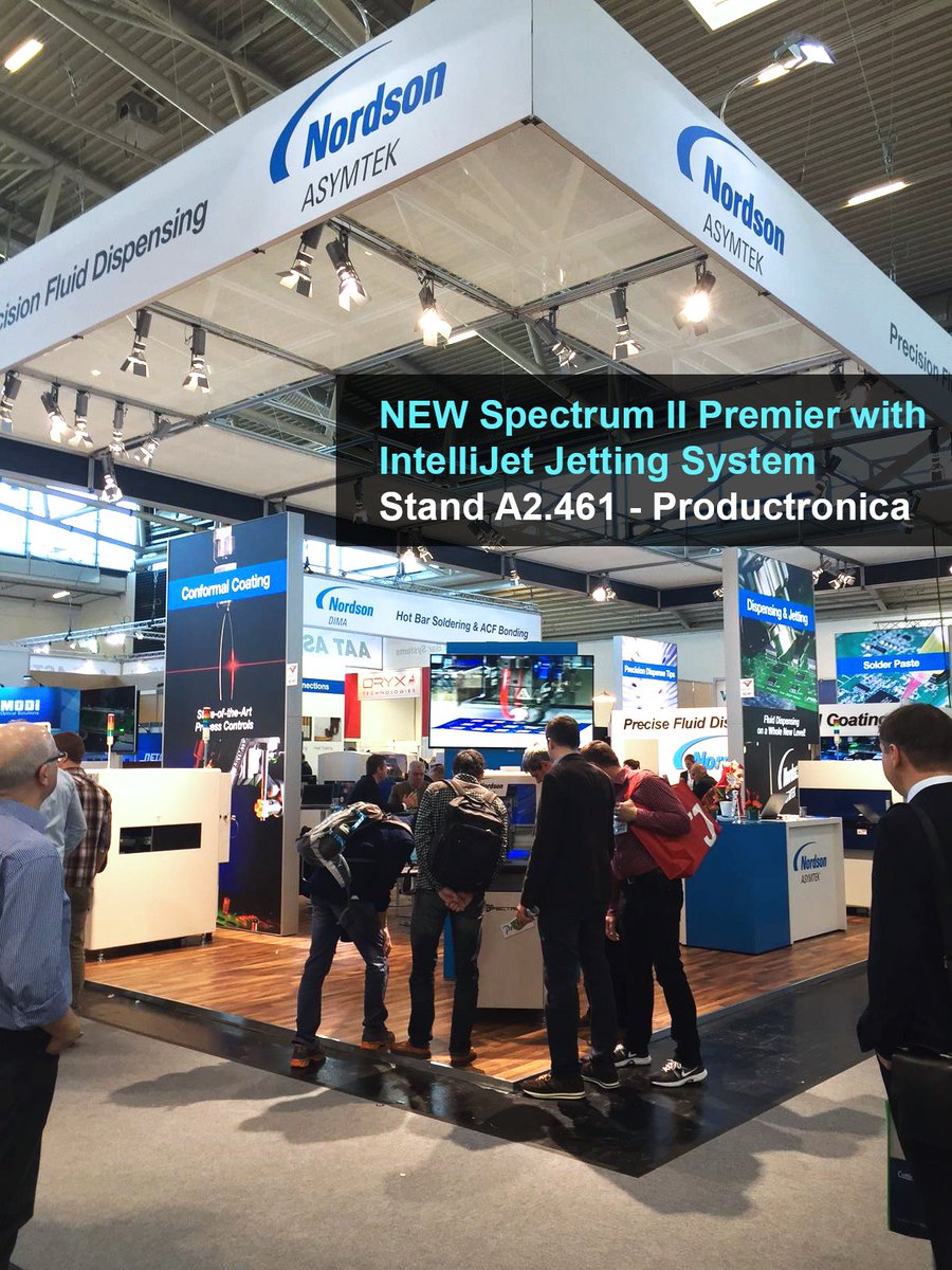 The Spectrum II Premier with IntelliJet jetting system - takes dispensing to new levels of precision &amp; speed #prod15