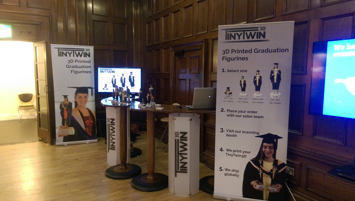 Code3d_uk's tweet image. Congrats to the @sheffhallamuni #SHUgrad grads today! Don't forget your #TinyTwin3D scans in @SheffCityHall