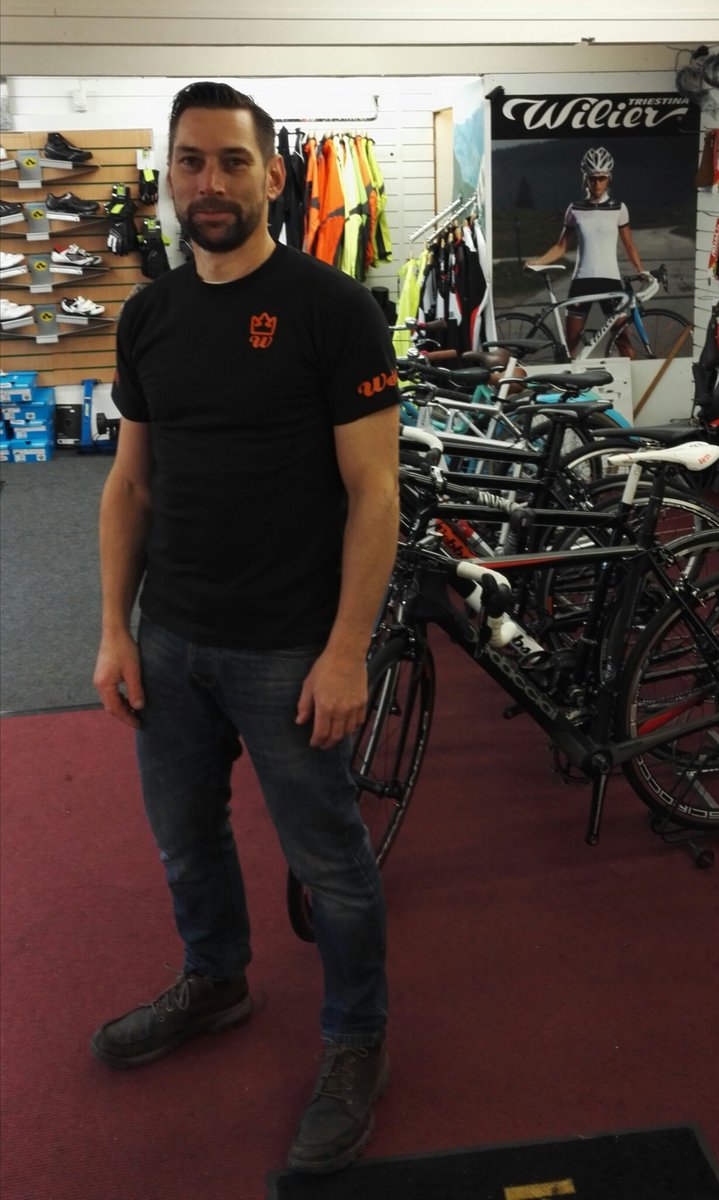 webbscycleshop's tweet photo. Webbs black and orange t shirts in stock, I'm happy #est1902 #webbsofwarmley #tshirt #customcycles https://t.co/ip7X3qzO7p
