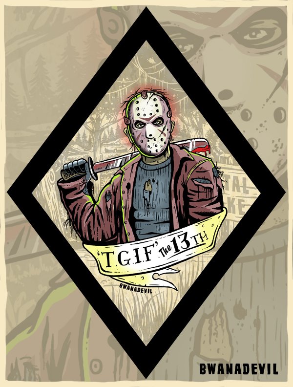 BwanaDevilArt's tweet photo. Happy Friday the 13th!! #BwanaDevil #Fridaythe13th #TGIF
https://t.co/UgeTCpZIAo
https://t.co/nF7t6TSXYi https://t.co/fe8r68kBSw