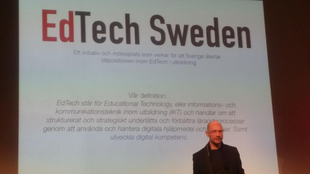 MariaOlin's tweet photo. Ytterligare en spännande dag i digitaliseringen tecken. Mycket tankar som föds. #edtechsweden https://t.co/uU5TxBs7FA