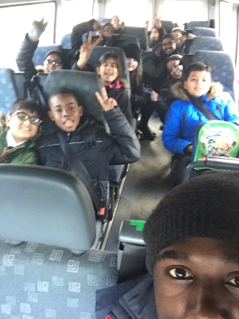 LozellsPrimary's tweet photo. Year 5 en route to Avoncroft Museum. #EducationVisitsMatter #SelfieTime #WeatherWon'tRuinOurExperience https://t.co/Jma6Z6y8Q2