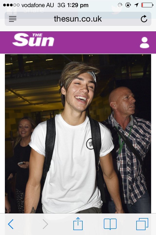 Look how happy he is😍 I'm so proud of <a href="/higeorgeshelley/">George Shelley</a> and 4 that reason you have to tweet and RT #GeorgeOfTheJungle