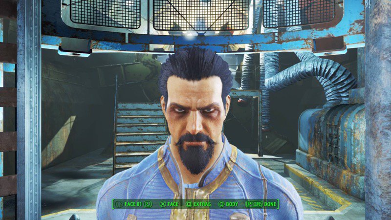 Kotaku's tweet photo. Our updated list of the best character recreations in Fallout 4. Khal Drogo looks pissed: https://t.co/euNKCkXs5g https://t.co/Vc2fFPzgBh